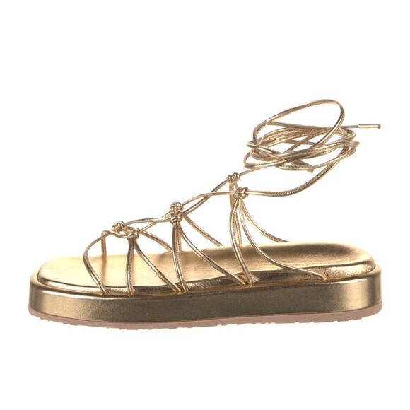 Gianvito Rossi Metallic Sandals